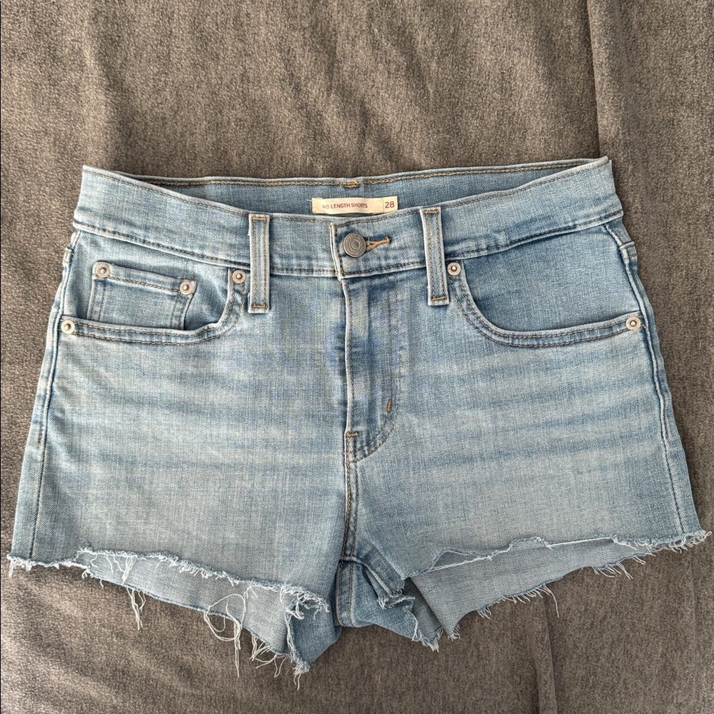 Levi’s Denim Light Blue Women's Shorts